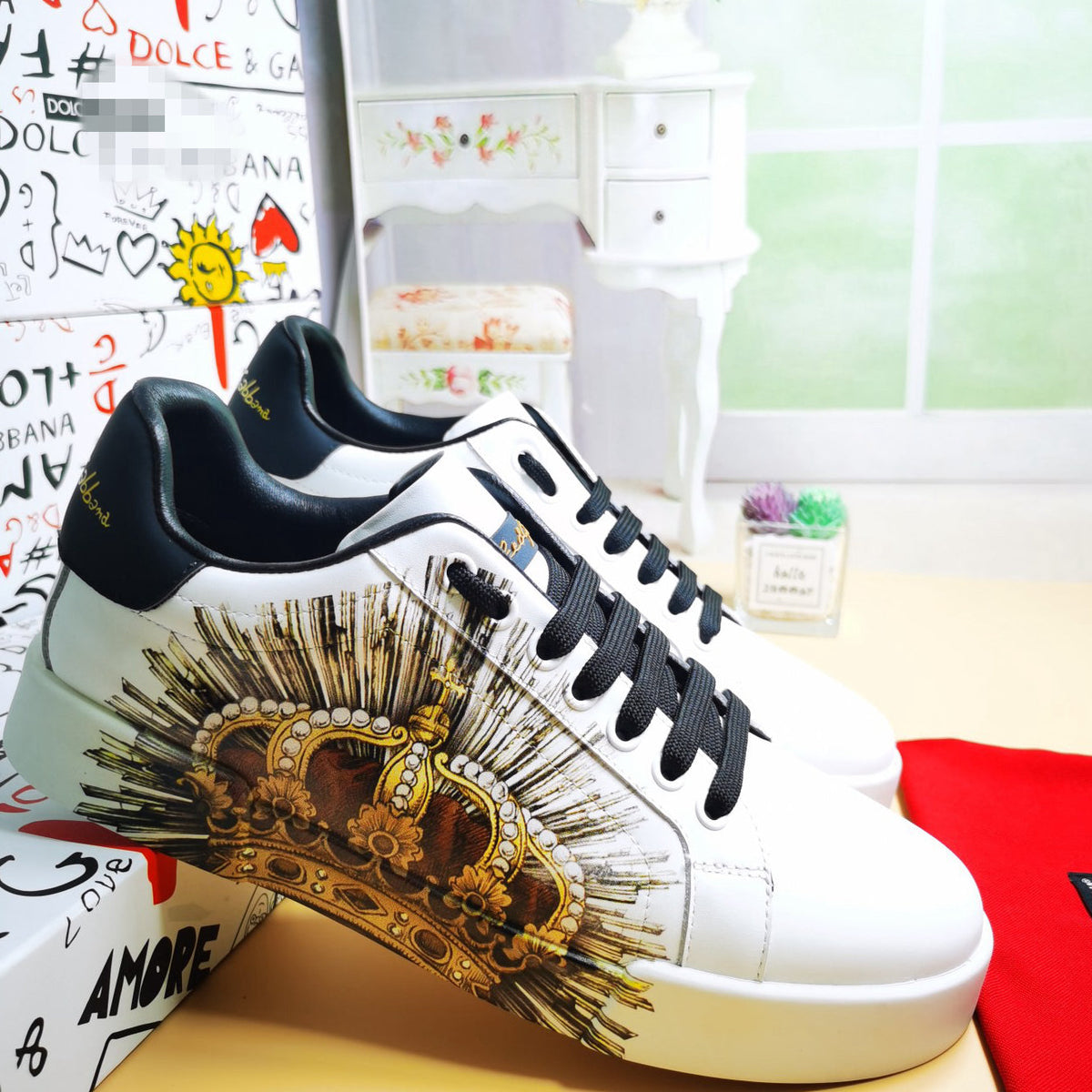 White & Black Casual Sneakers #28 | Streetwear Shoes