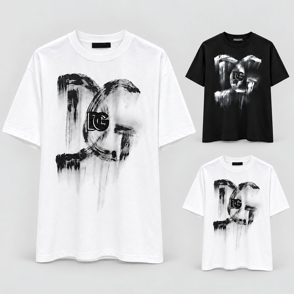 Streetwear T-Shirt #12 | Men's Cotton Tee in Black & White