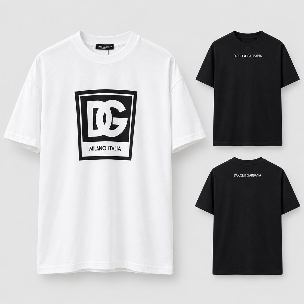 Street Fashion T-Shirt #8 | Men's Black & White Cotton Tee