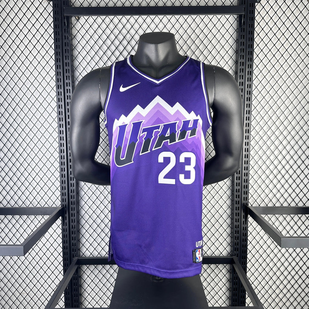 Lauri Markkanen Utah Jazz No.23 City Edition Jersey 2023-24 - View 1