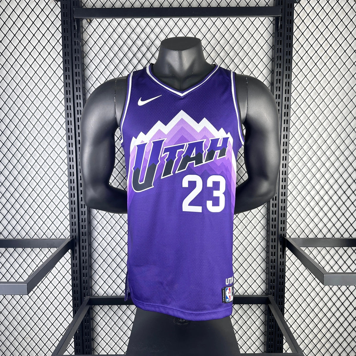 Lauri Markkanen Utah Jazz No.23 City Edition Jersey 2023-24 - View 1