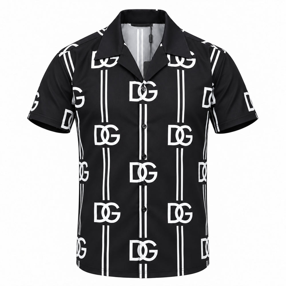 Black Short Sleeve Shirt #12 | Men's Streetwear