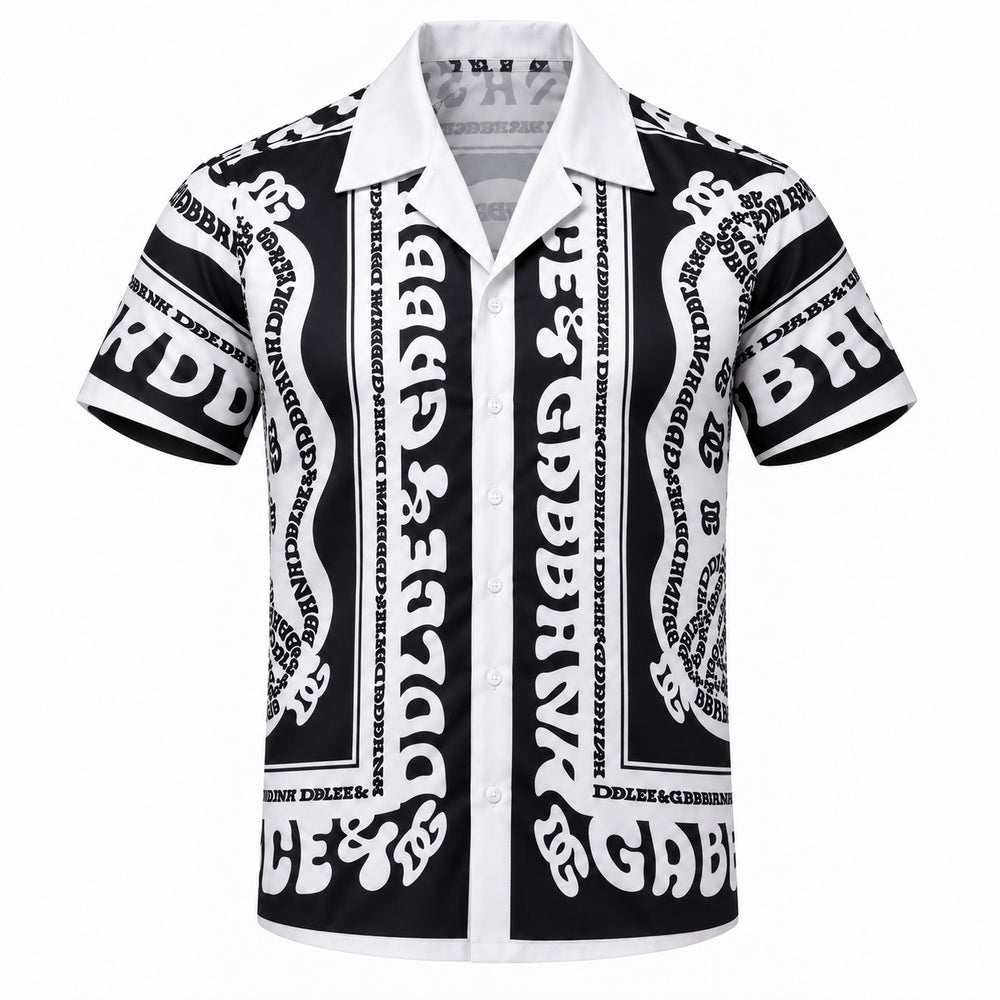 Black Short Sleeve Shirt #10 | Men's Streetwear