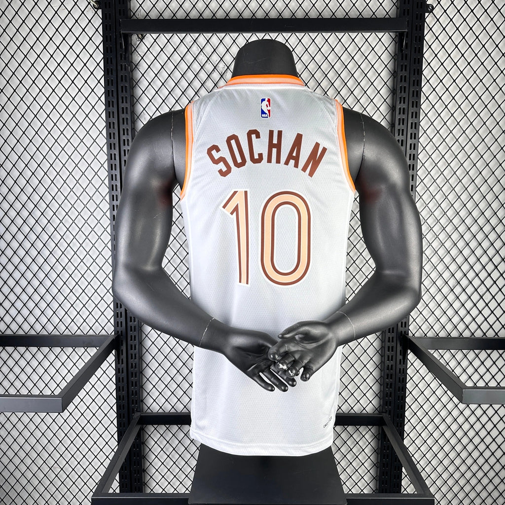 Jeremy Sochan San Antonio Spurs No.10 City Edition Jersey 2023-24 - View 1