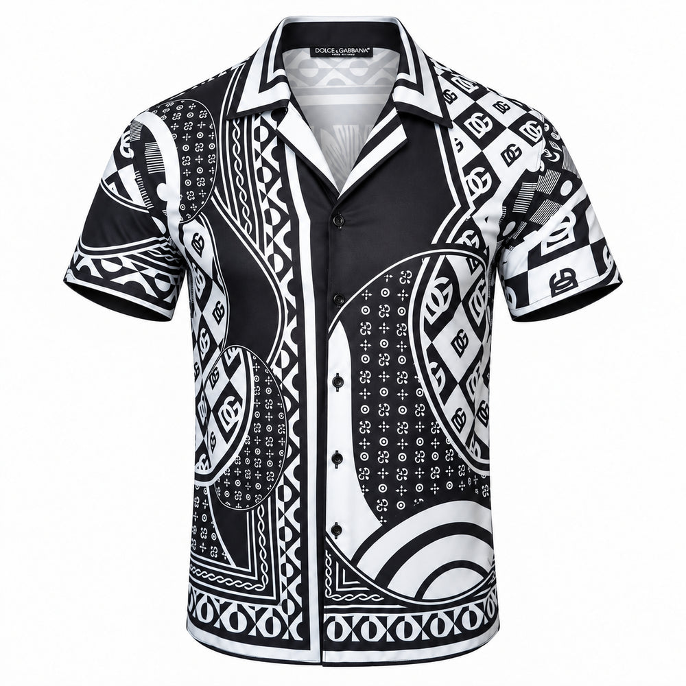 Black Short Sleeve Shirt #7 | Men's Streetwear