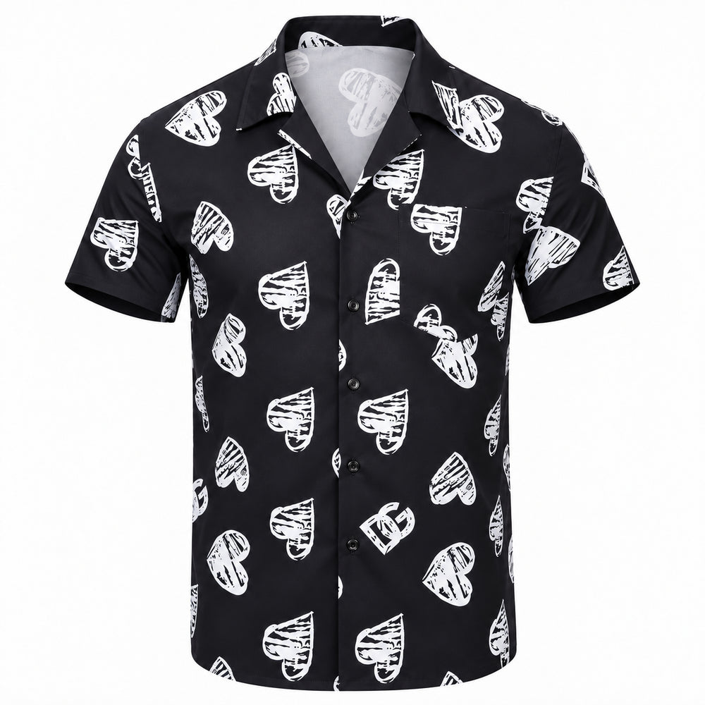 Black Short Sleeve Shirt #6 | Men's Streetwear
