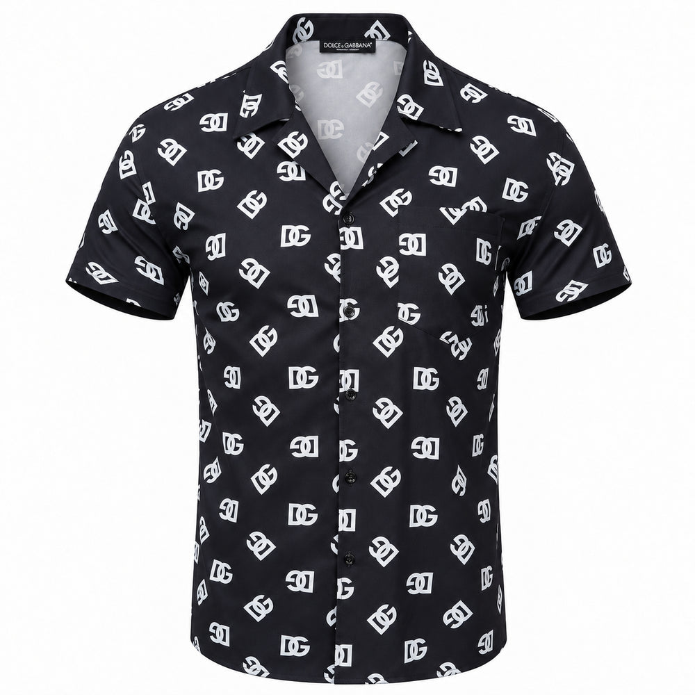 Black Short Sleeve Shirt #5 | Men's Streetwear