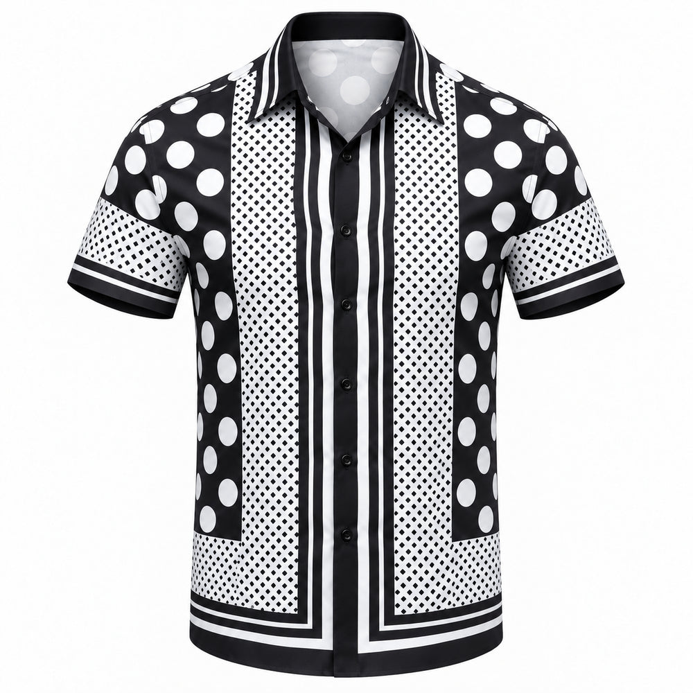 Black Short Sleeve Shirt #4 | Men's Streetwear