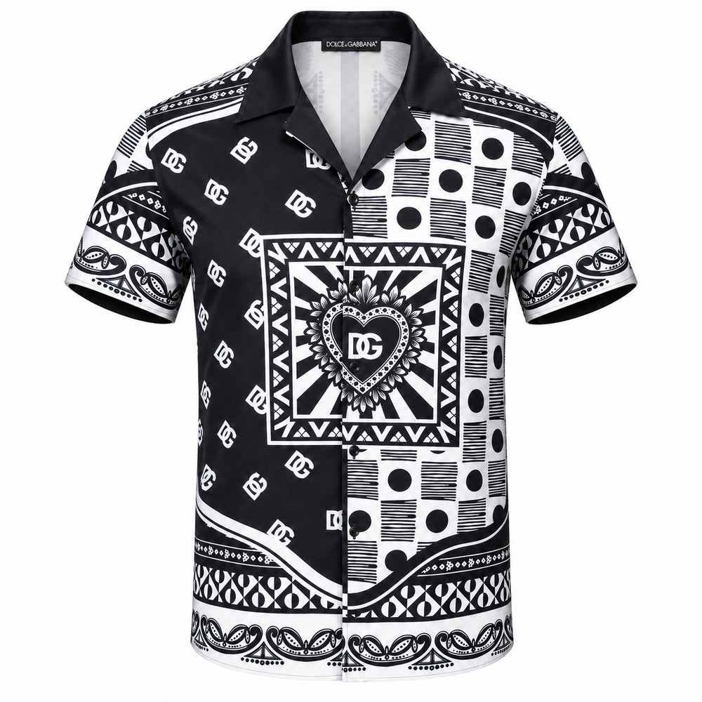 Black Short Sleeve Shirt #3 | Men's Streetwear