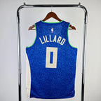 Damian Lillard Milwaukee Bucks No.0 City Edition Jersey 2023-24 - View 2