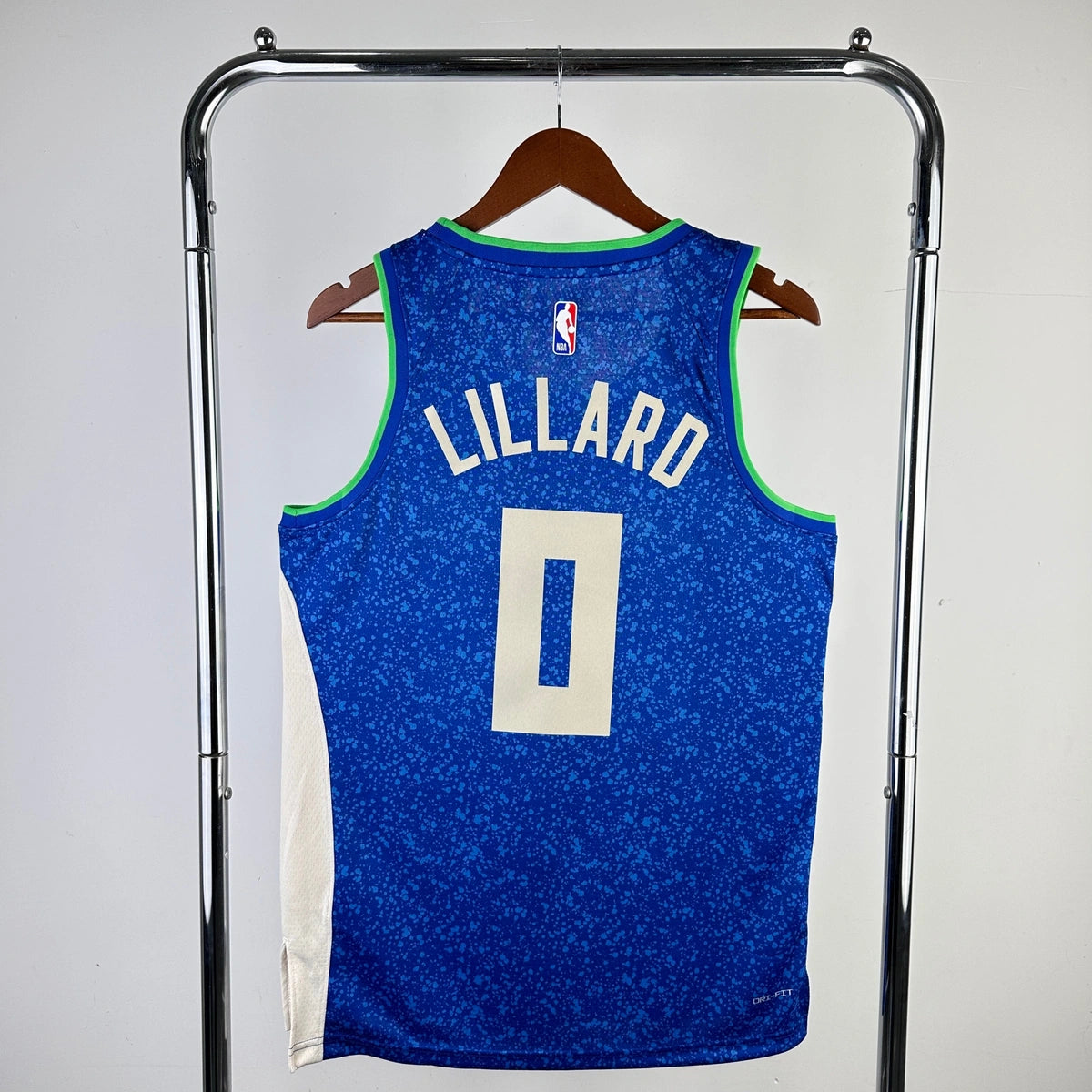 Damian Lillard Milwaukee Bucks No.0 City Edition Jersey 2023-24 - View 2