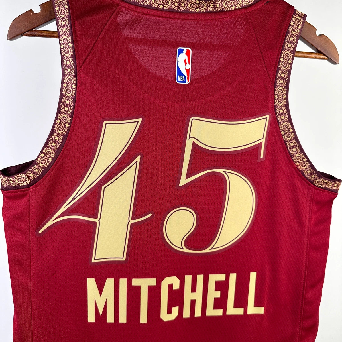 Donovan Mitchell Cleveland Cavaliers No.45 City Edition Jersey 2023-24 - View 2