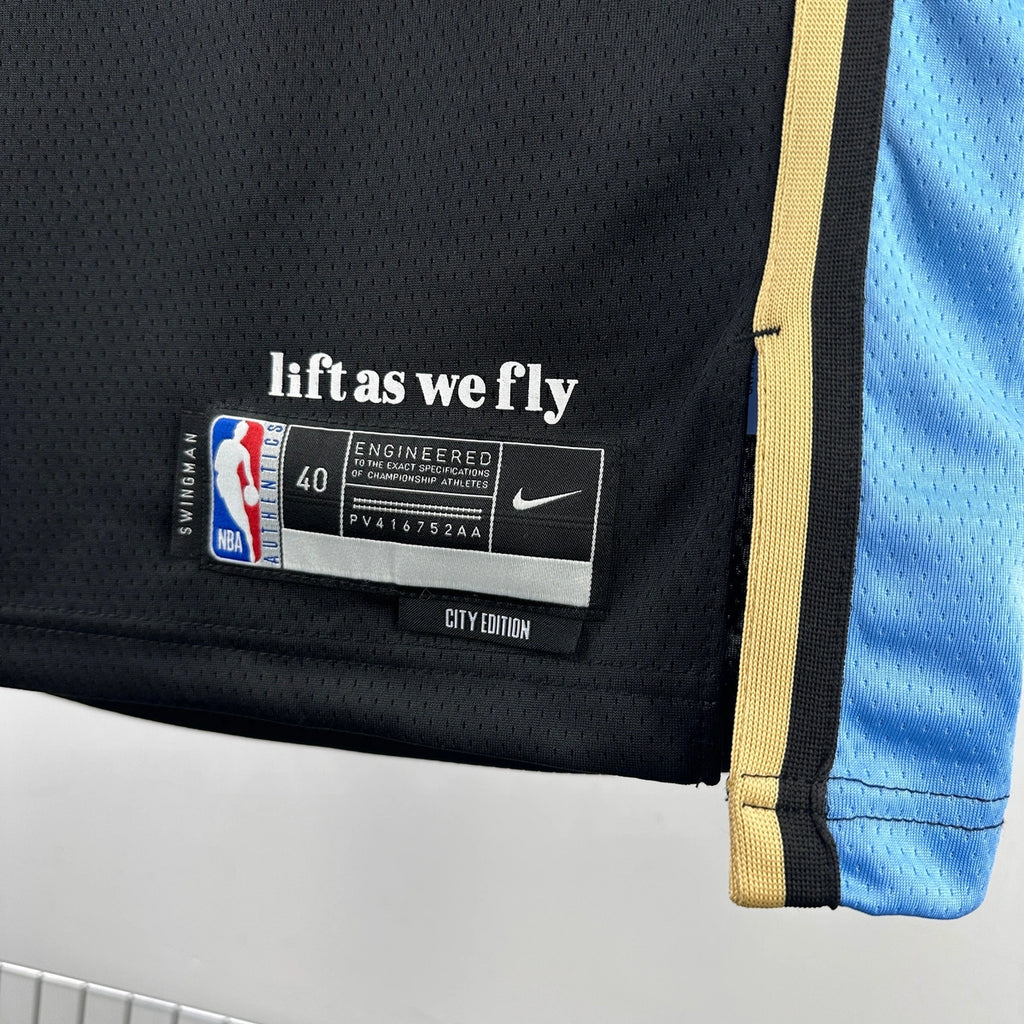 Jamal Murray Atlanta Hawks No.5 City Edition Jersey 2023-24 - View 8