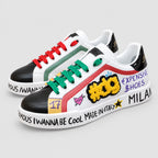 White Leather Casual Sneakers #17 | Men's Streetwear