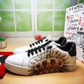 White & Black Casual Sneakers #28 | Streetwear Shoes