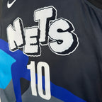 Anfernee Simons Brooklyn Nets No.10 City Edition Jersey 2023-24 - View 2