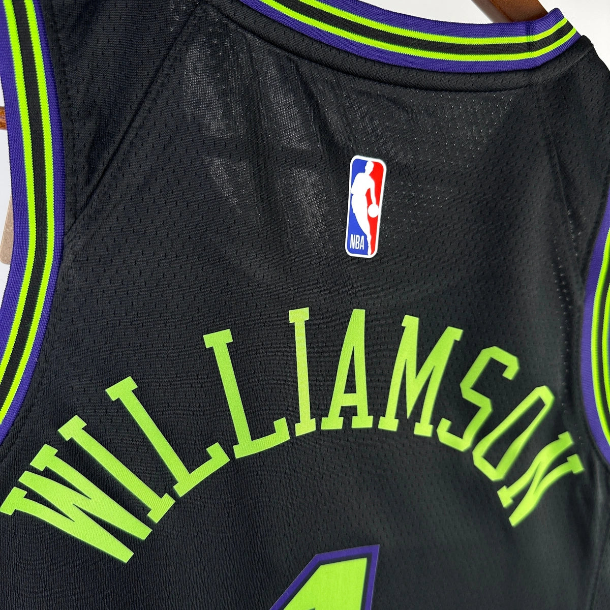Zion Williamson New Orleans Pelicans No.1 City Edition Jersey 2025-26 - View 4