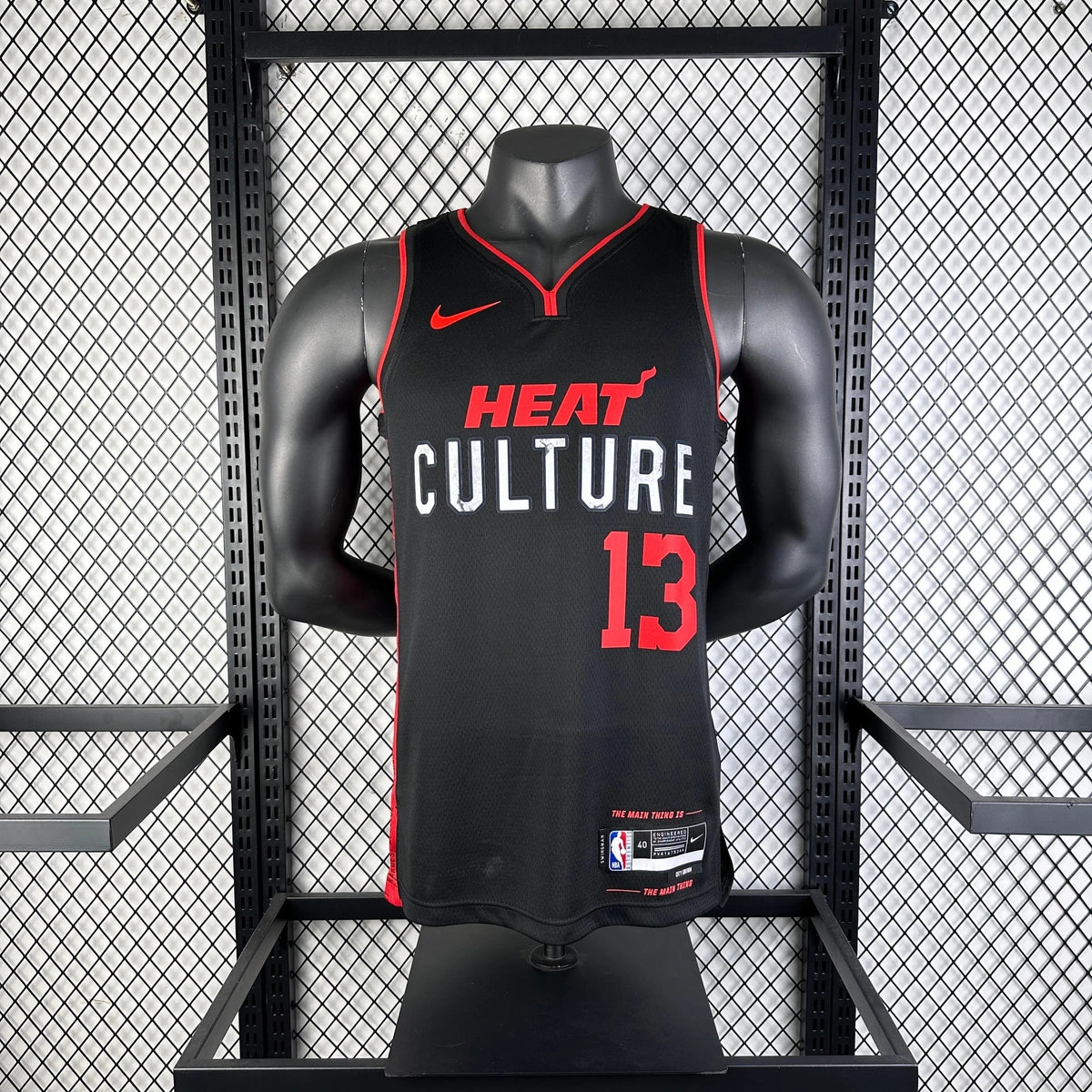 Bam Adebayo Miami Heat No.13 City Edition Jersey 2023-24 - View 5