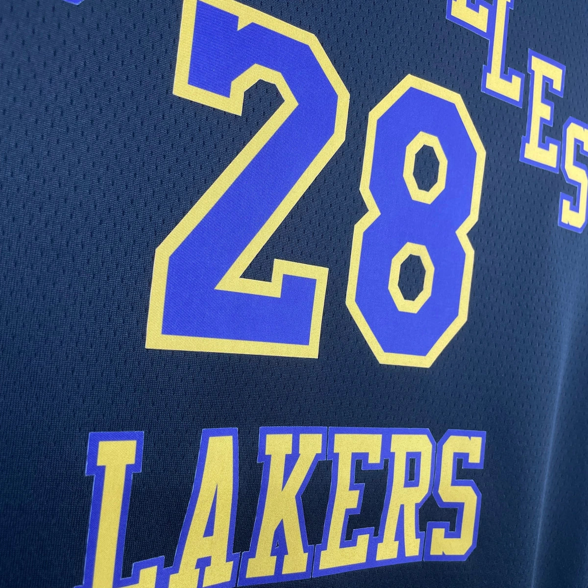 Rui Hachimura Los Angeles Lakers No.28 City Edition Jersey 2023-24 - View 7