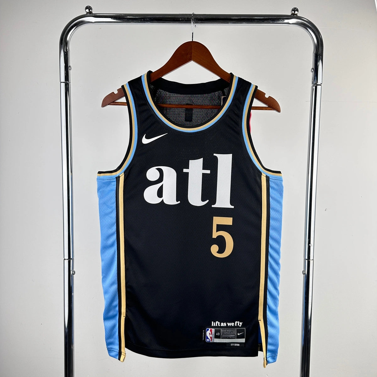 Jamal Murray Atlanta Hawks No.5 City Edition Jersey 2023-24 - View 1