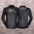PP Black Leather Jacket #1 | Men's Streetwear