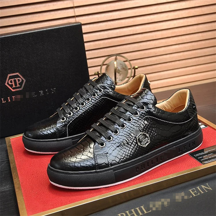 PP White Casual Sneakers #24 | Men's Streetwear