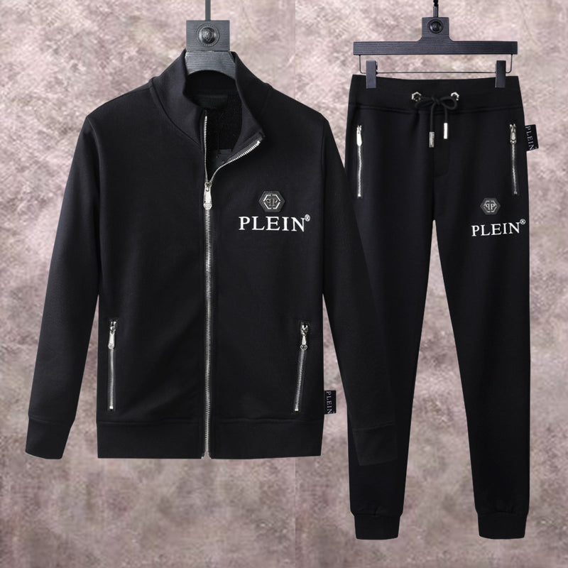 PP Black Tracksuit #0899 | Men's Streetwear