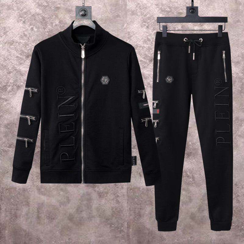 PP Black Tracksuit #11 | Men's Streetwear