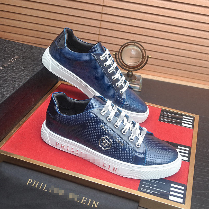 PP Blue Casual Sneakers #15 | Men's Streetwear