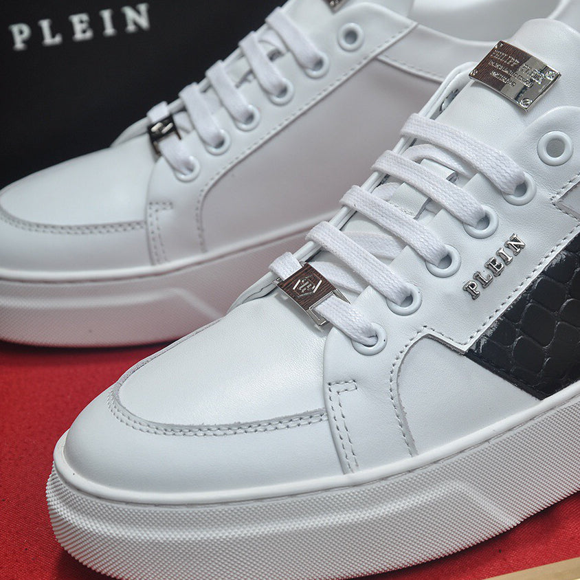 PP White Casual Sneakers #13 | Men's Streetwear