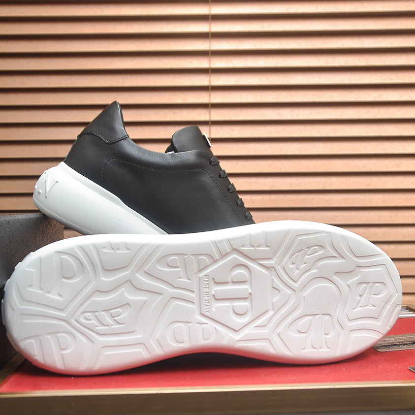PP Black Casual Sneakers #97 | Men's Streetwear