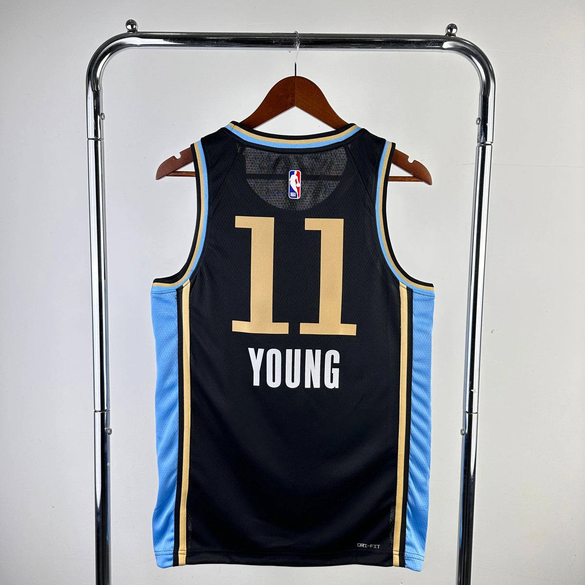 Trae Young Atlanta Hawks No.11 City Edition Jersey 2023-24 - View 6