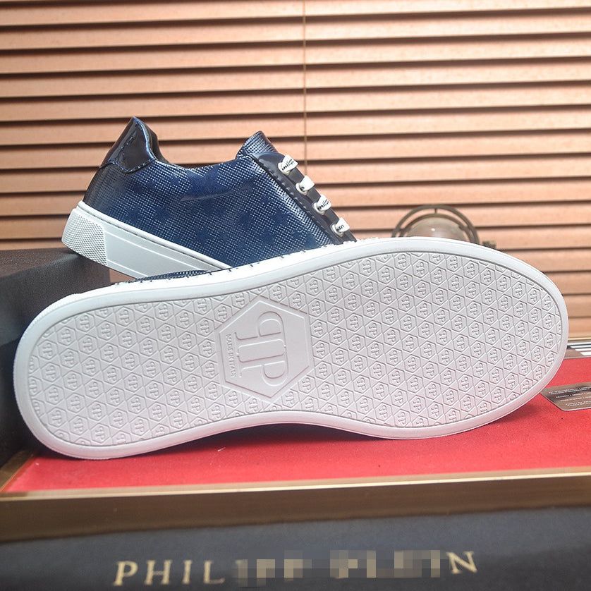 PP Blue Casual Sneakers #15 | Men's Streetwear