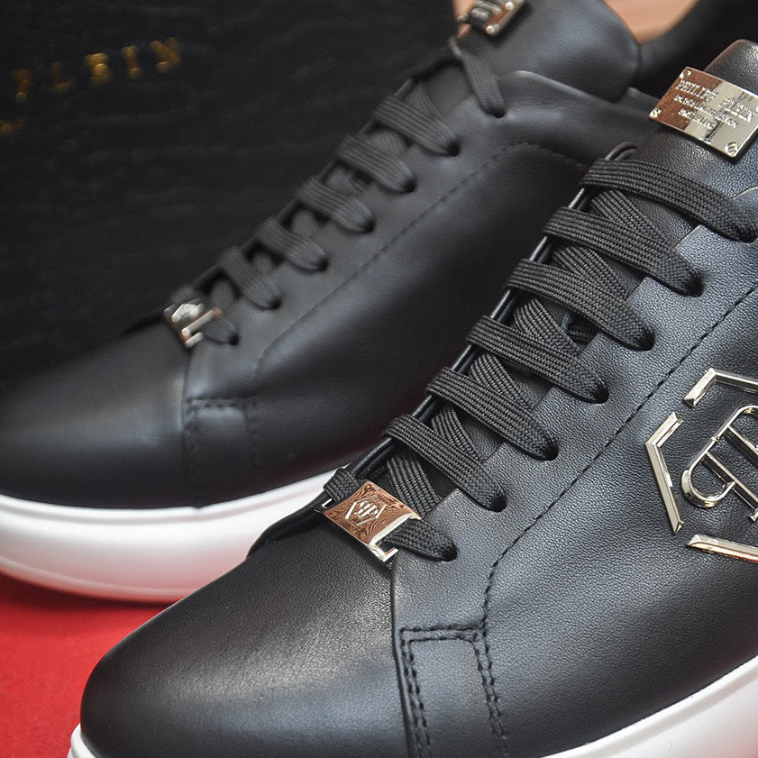 PP Black Casual Sneakers #97 | Men's Streetwear