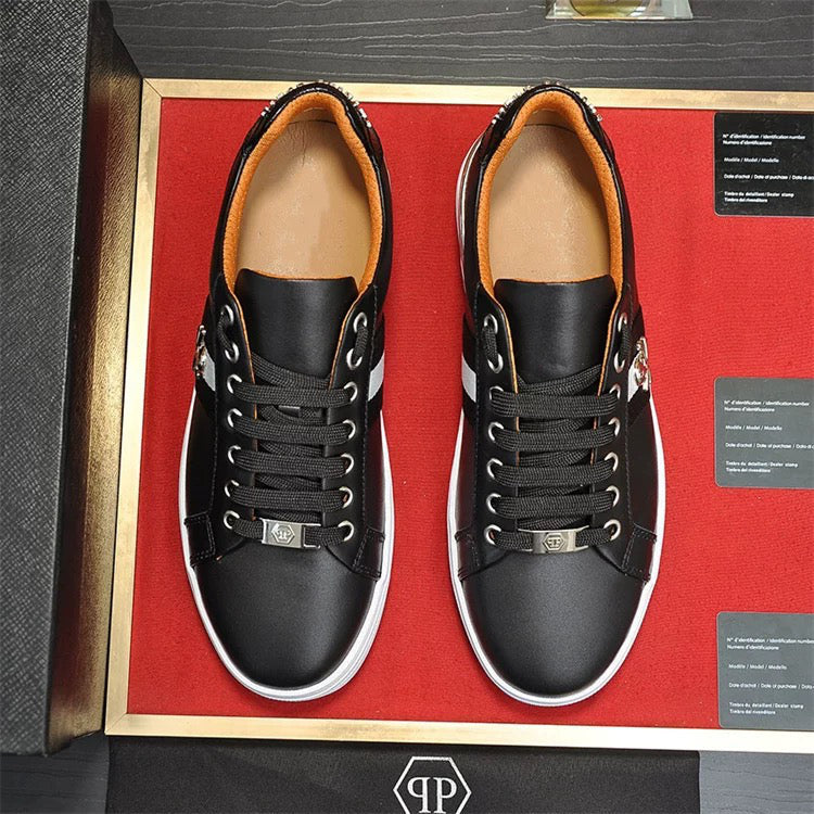 PP White Casual Sneakers #9539 | Men's Streetwear