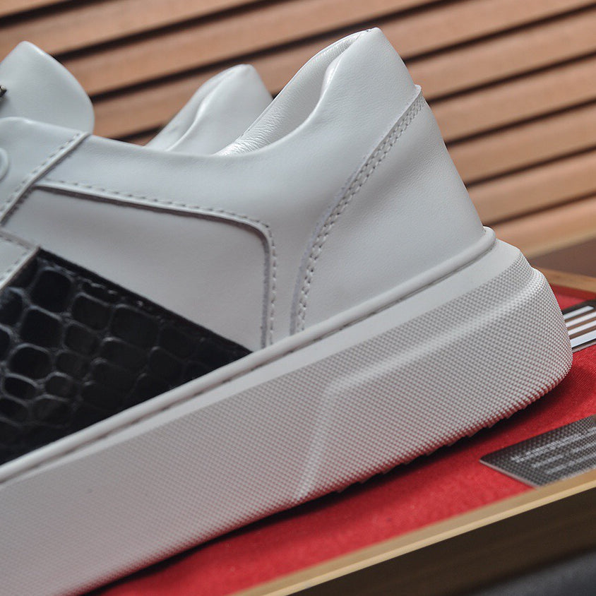 PP White Casual Sneakers #13 | Men's Streetwear