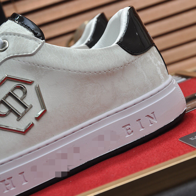 PP Black Casual Sneakers #80 | Men's Streetwear