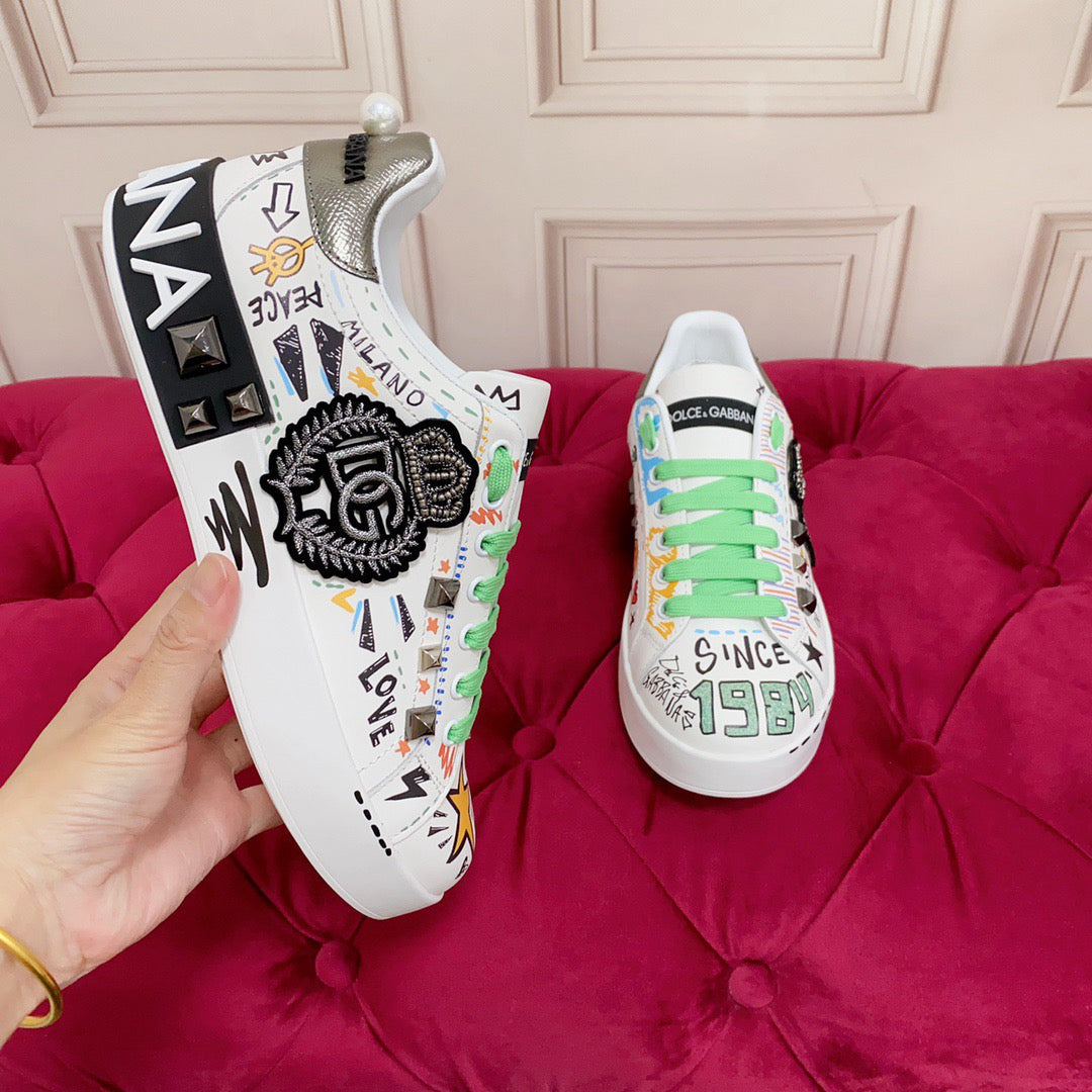 Multi-Color Casual Sneakers #6739 | Streetwear Shoes
