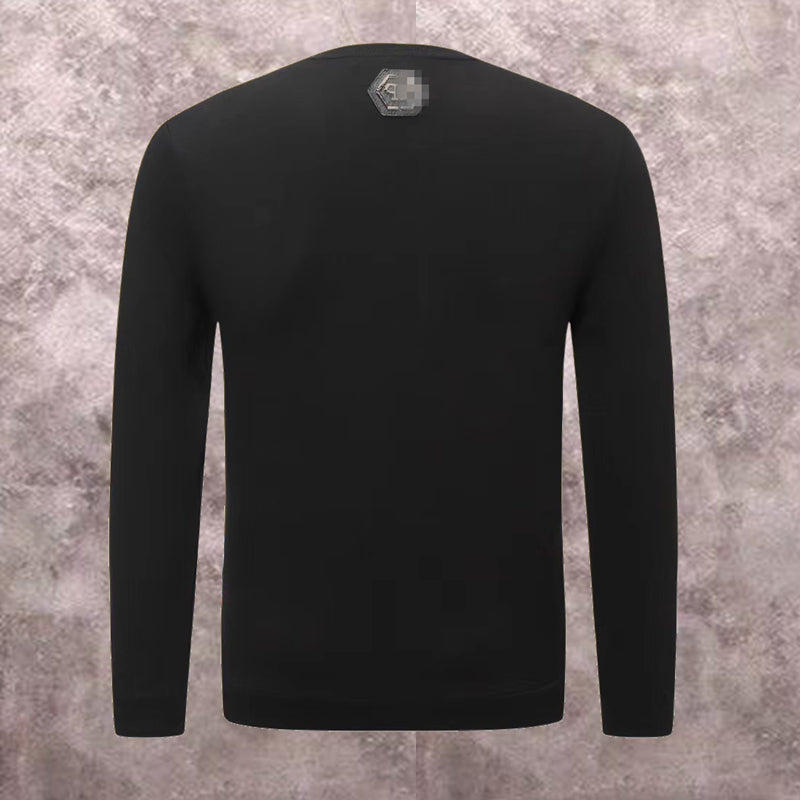PP Black Cotton Sweatshirt #1 – Ref 7955 | Men's Streetwear