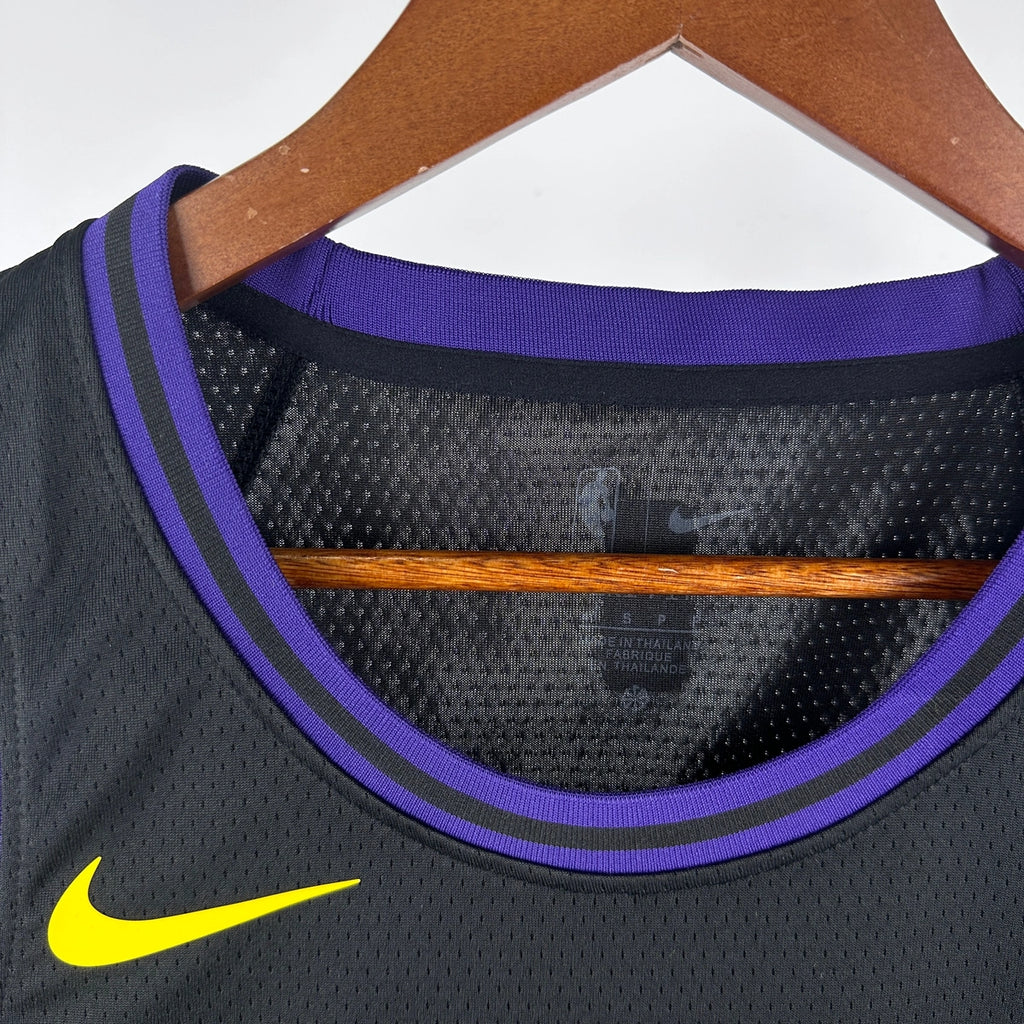 Bronny James Los Angeles Lakers No.9 City Edition Jersey 2025-26 - View 6