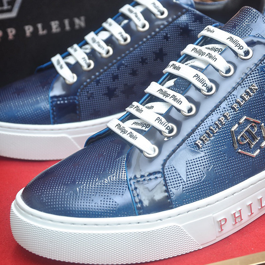 PP Blue Casual Sneakers #15 | Men's Streetwear