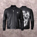 PP Black Leather Jacket #4 | Men's Streetwear