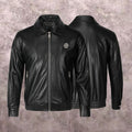 PP Black Leather Jacket #3 | Men's Streetwear