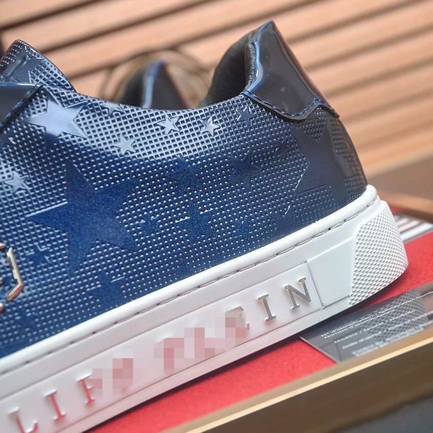 PP Blue Casual Sneakers #15 | Men's Streetwear