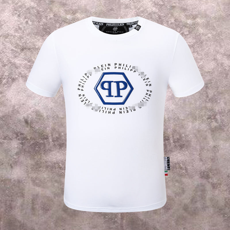 PP Black Cotton Streetwear T-Shirt #9 | Men's Tee