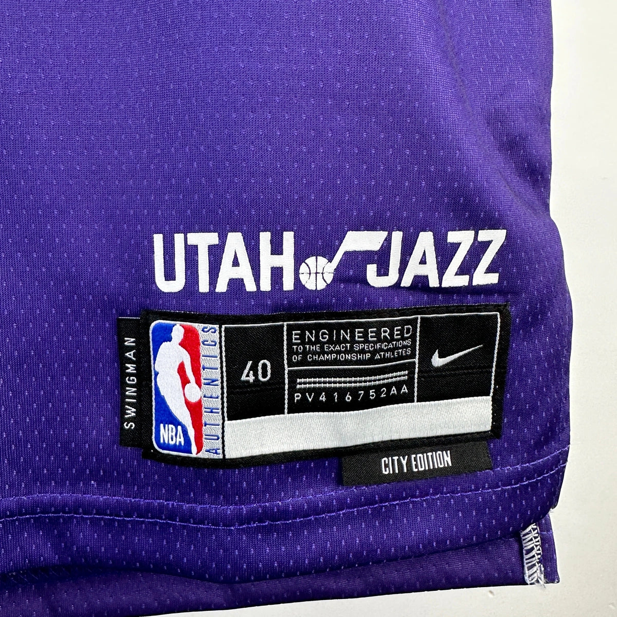 Lauri Markkanen Utah Jazz No.23 City Edition Jersey 2023-24 - View 2