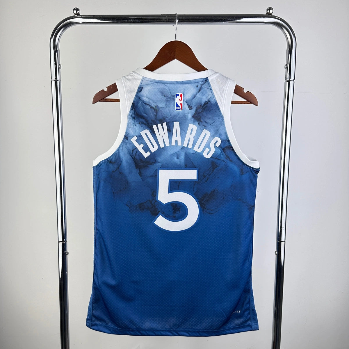 Anthony Edwards Minnesota Timberwolves No.5 City Edition Jersey 2023-24 - View 2