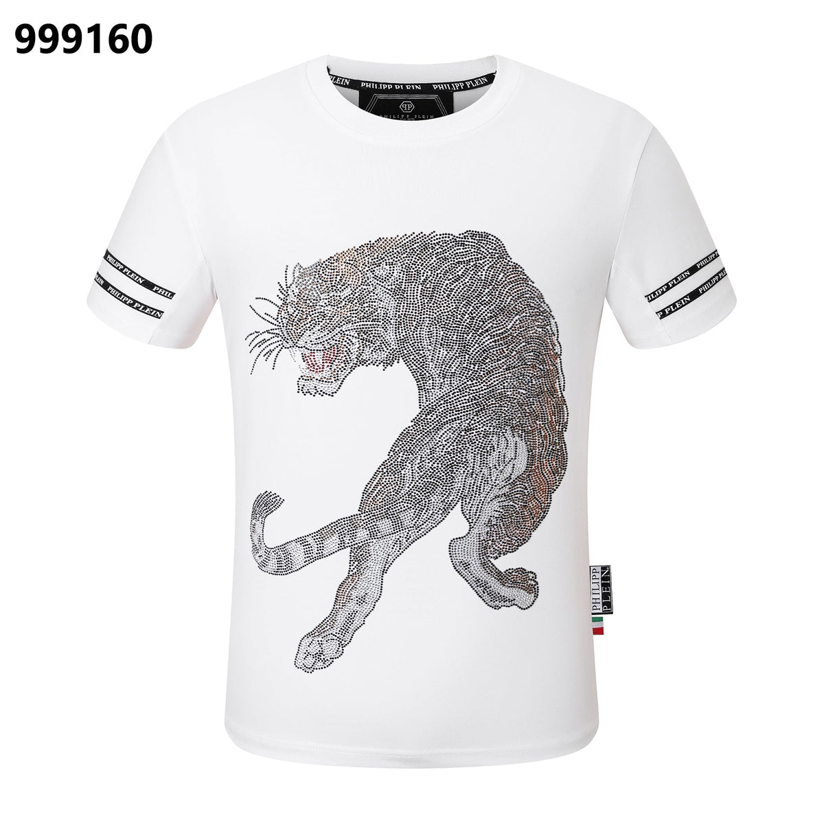 PP Black Cotton Street Style T-Shirt #81 | Men's Tee