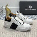 PP White & Black Casual Sneakers #56 | Men's Streetwear
