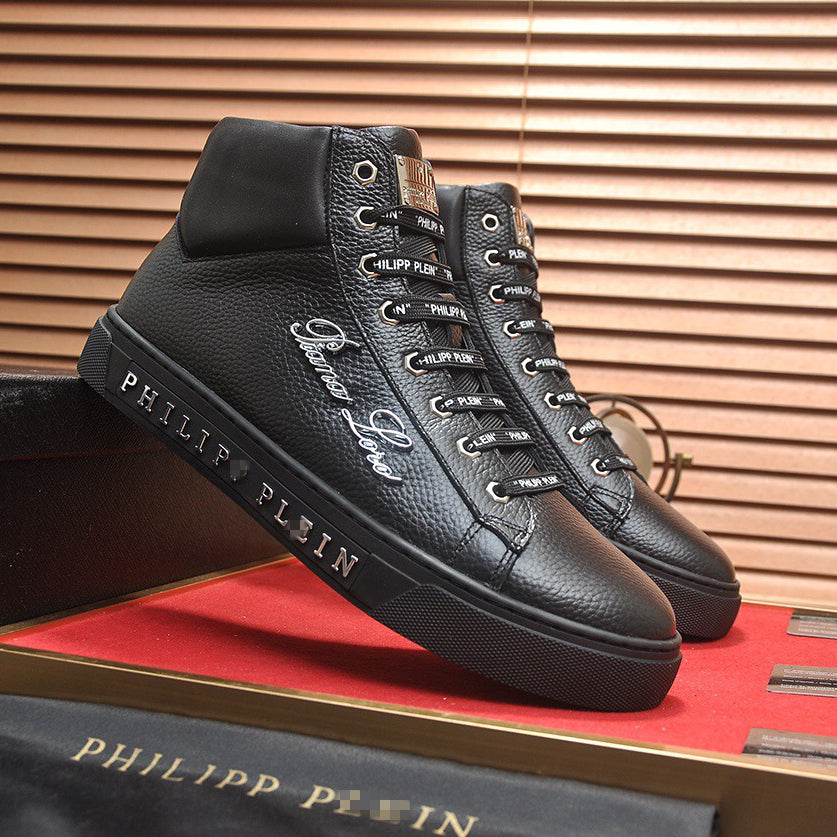 PP Black Casual Sneakers #73 | Men's Streetwear